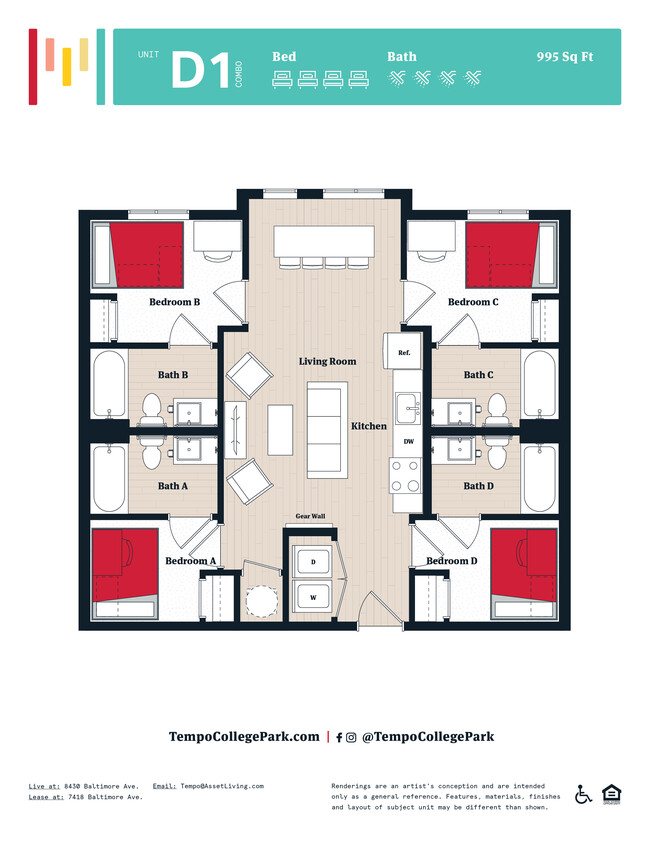 Floorplan - Tempo