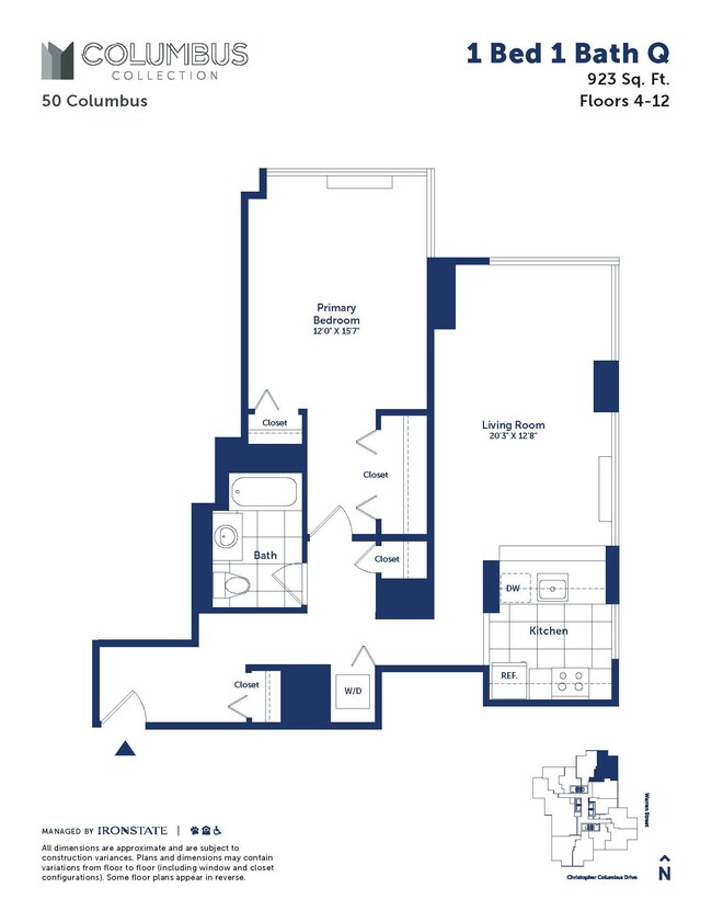 Floorplan - 50 Columbus