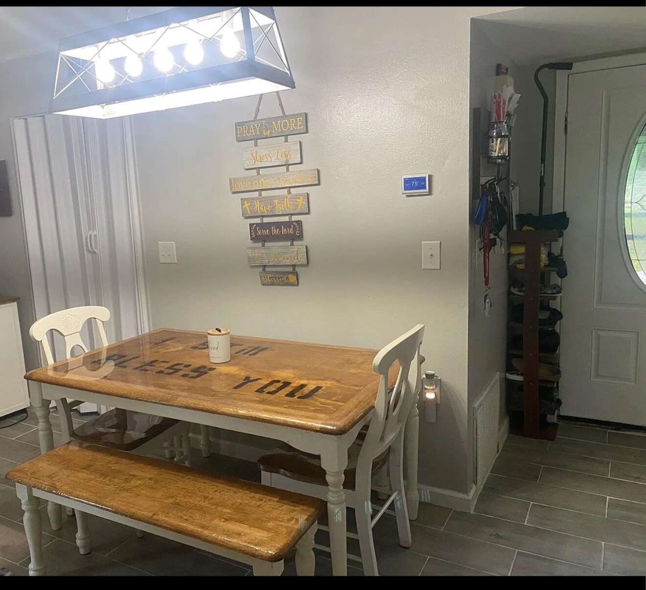 Dining area seats 8 - 109 Cedar Ridge Way