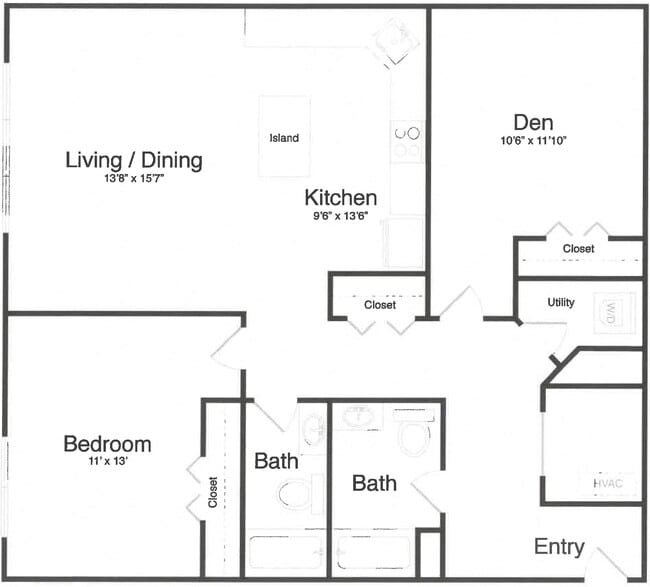 Floorplan - Courtyard at Jefferson