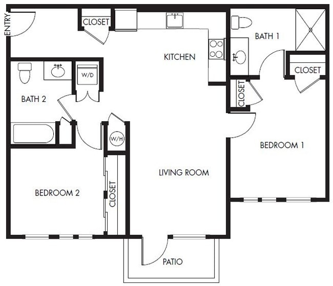 Floorplan - 8000 Uptown