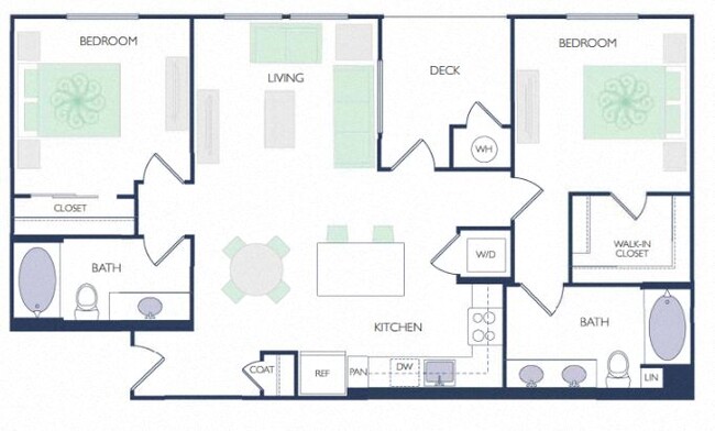 Floorplan - Marisol Apartments