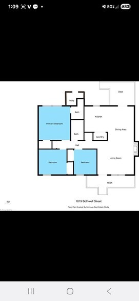 Floor plan - 1819 Bothwell St