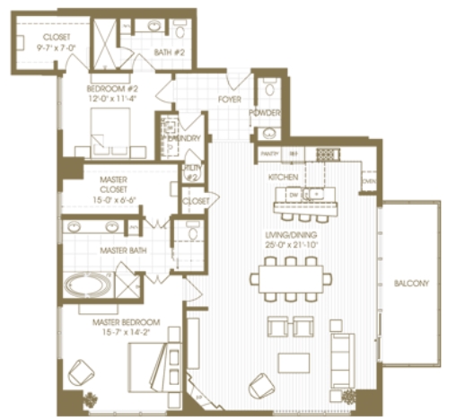 B3 - The Heights at Park Lane