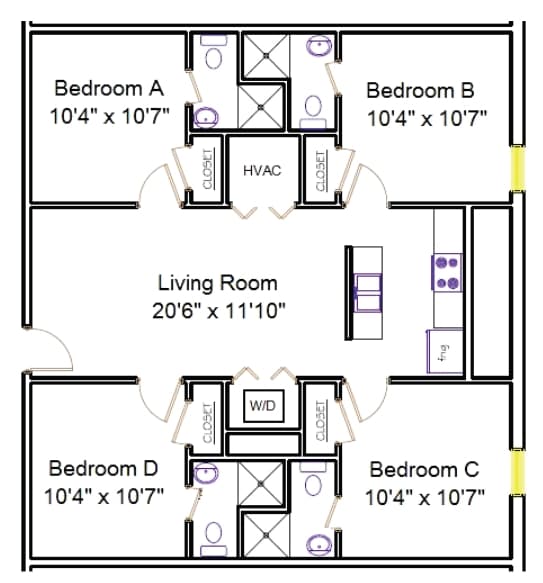 Unit 214 - The Wilcox Warehouse Lofts
