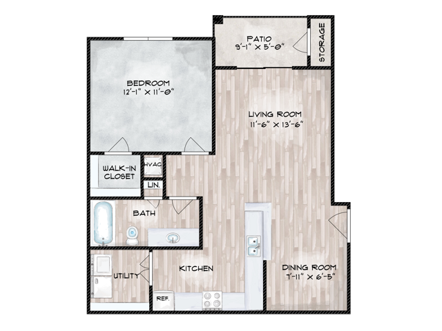 Floorplan A - Walnut Grove
