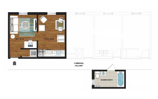 Floorplan - Fairview Flats