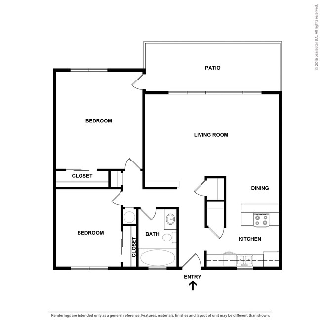 Floorplan - Countrywood Apartments