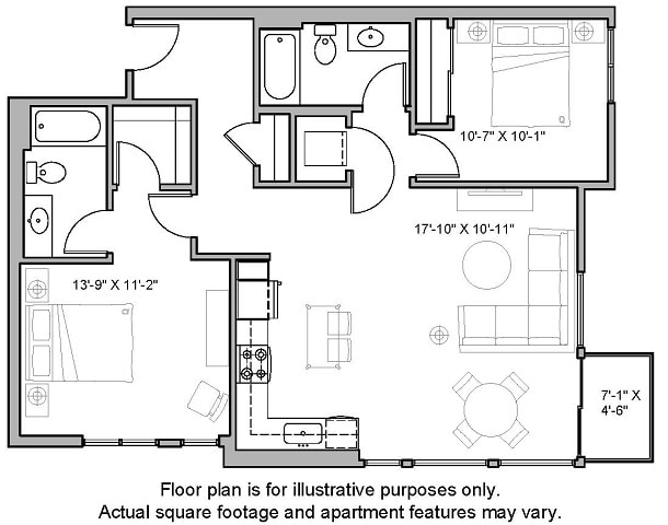 Floorplan - The Whittaker