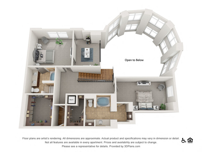 Floorplan - The Residence at Southpark