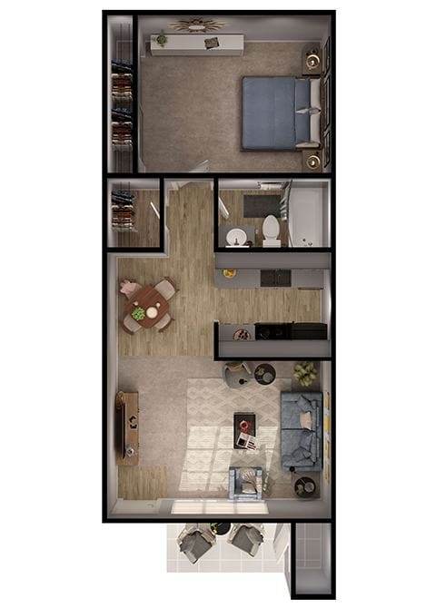 Floorplan - Verde Apartments