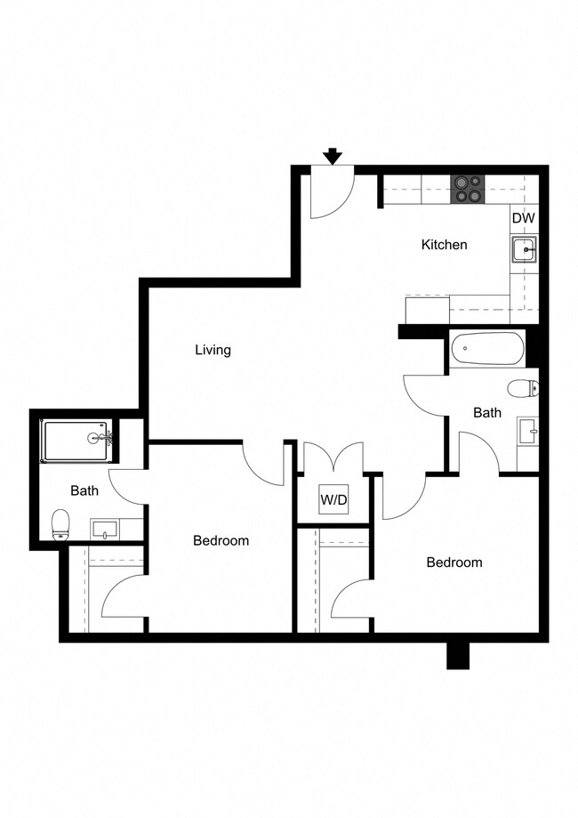 Floorplan - Parkview Lofts Apartments