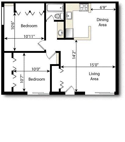 Floorplan - The Delano