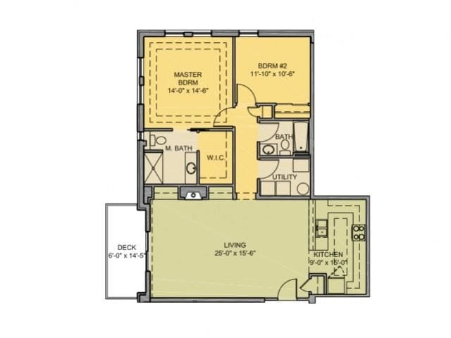 Floorplan - 1284 Downing