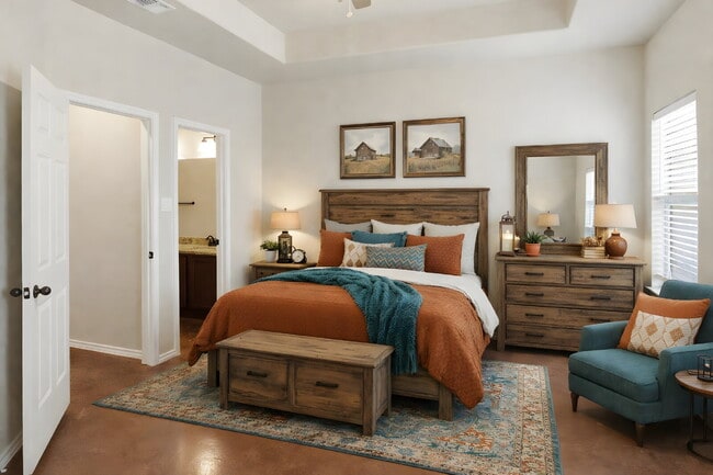 Building Photo - 3 Bedroom Duplex with Stained Concrete Floors and Greenbelt Views!