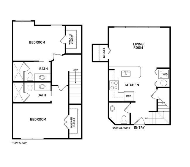 Floorplan - Beech Townhomes