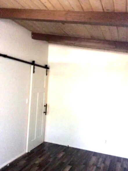 Closed Slider Barn Door in Second Bedroom - 506 122nd St S