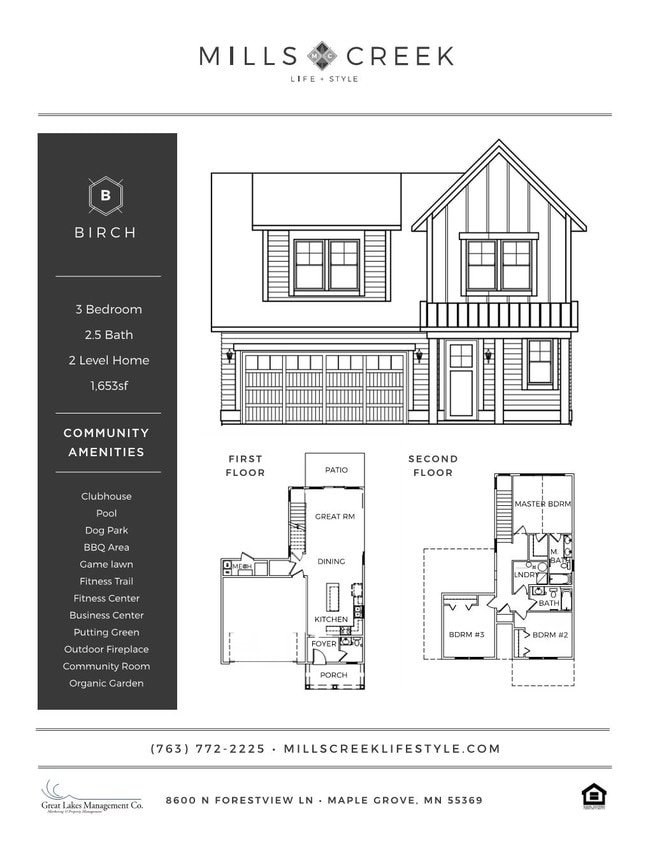 Floorplan - Mills Creek DEACTIVATED