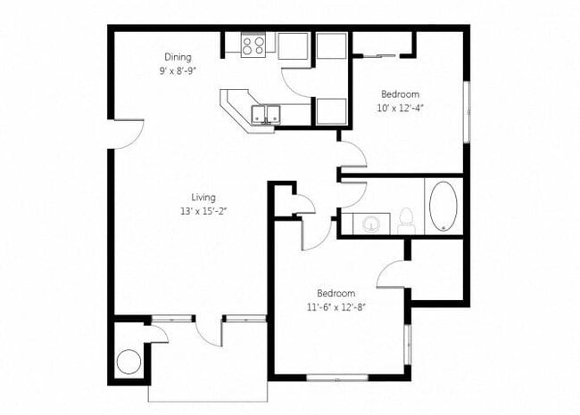 Floorplan - Lincoln Villas on Memorial