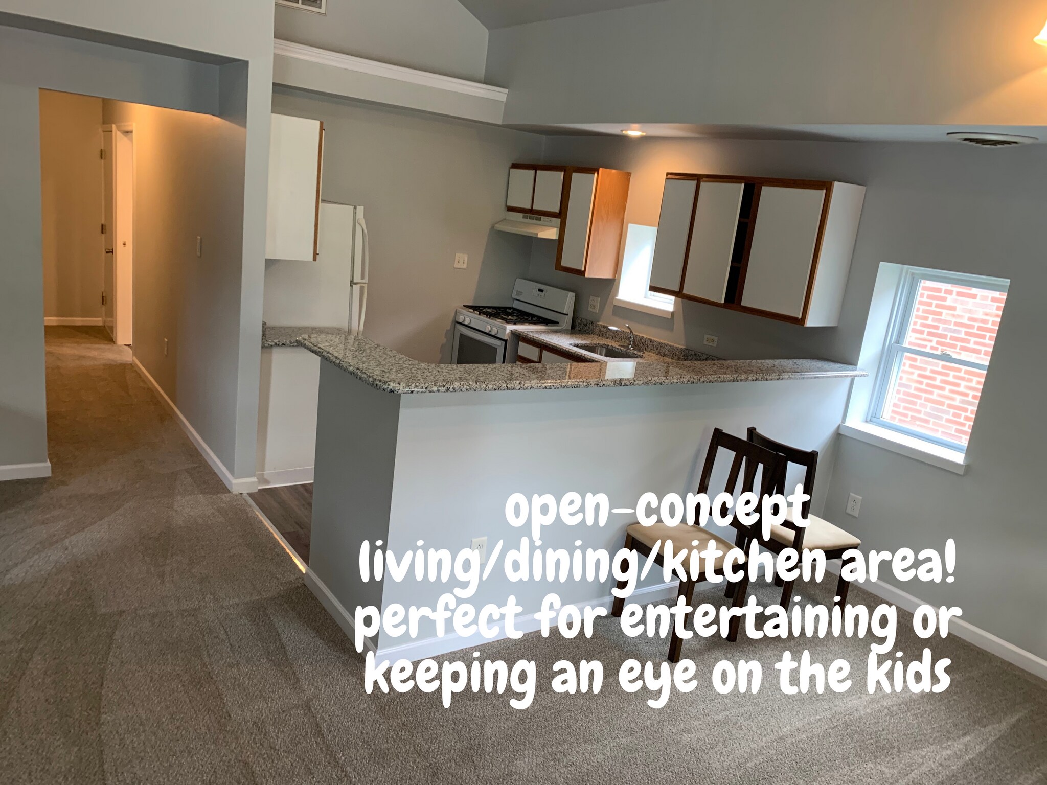 living/dining room - 1743 Portland Ave