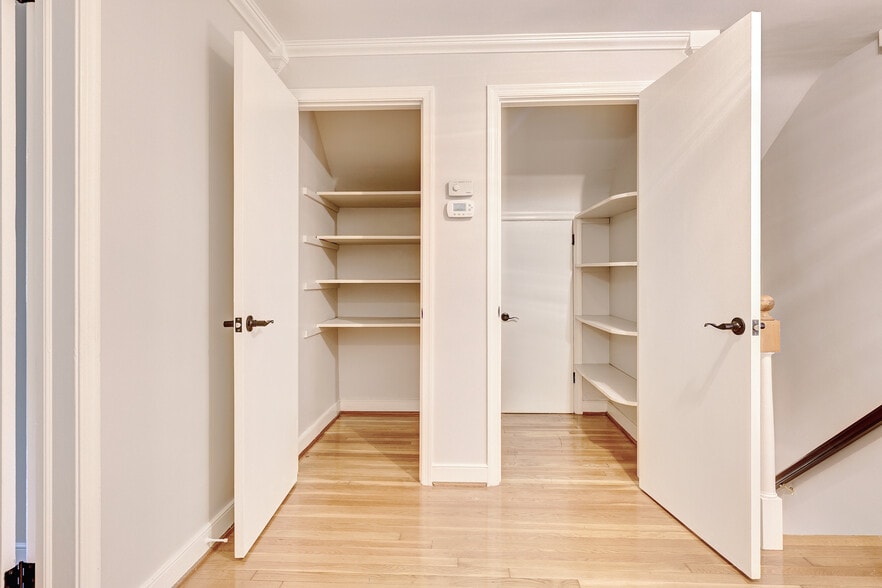 2nd floor hallway storage closets - 114 Richards Rd