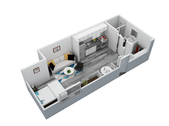 Floorplan - Mandarin Bay Apartments