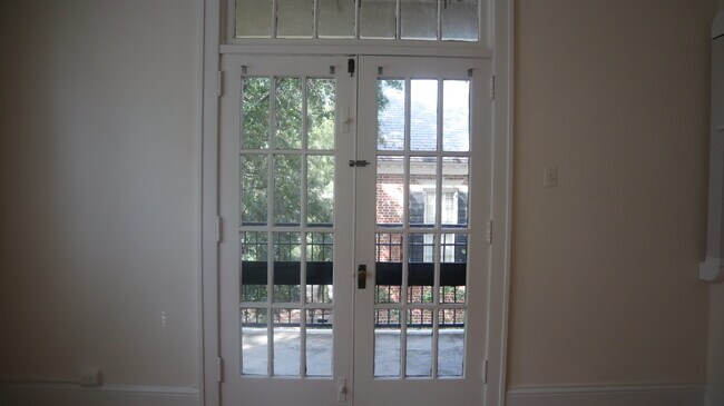 French doors to balcony - 127 New Bern Pl