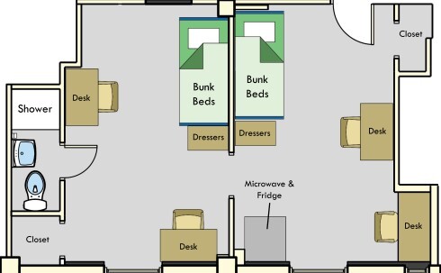 Floorplan - Oroville Inn
