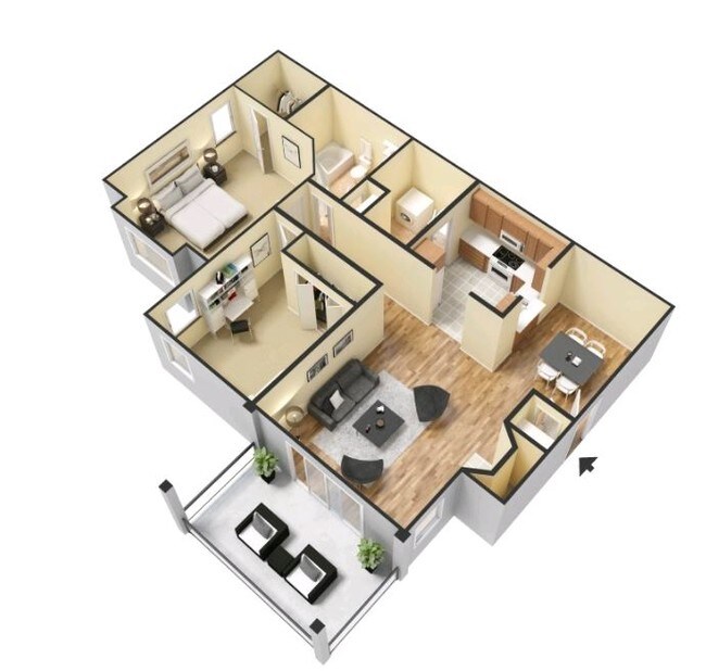 Floorplan - xLakeside at Arbor Place