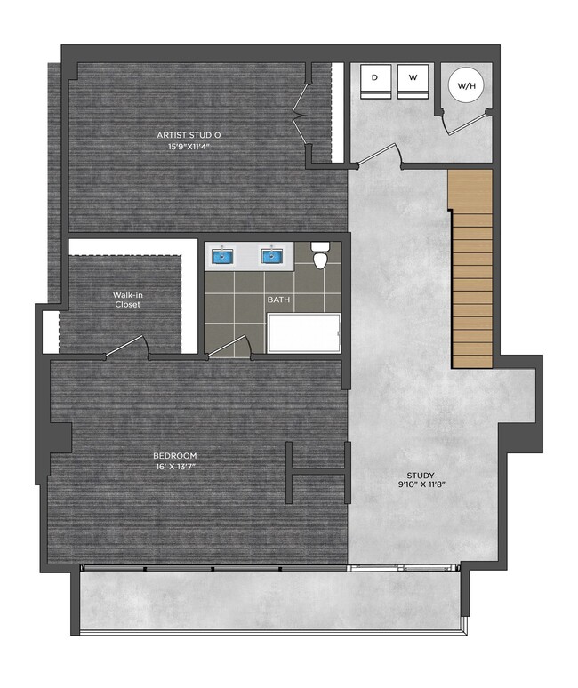 Floorplan - Atelier