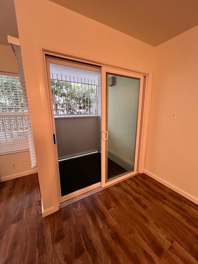Enclosed patio off the living room - 615 N Flores St
