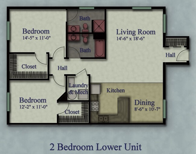 Floorplan - Fischer Heights