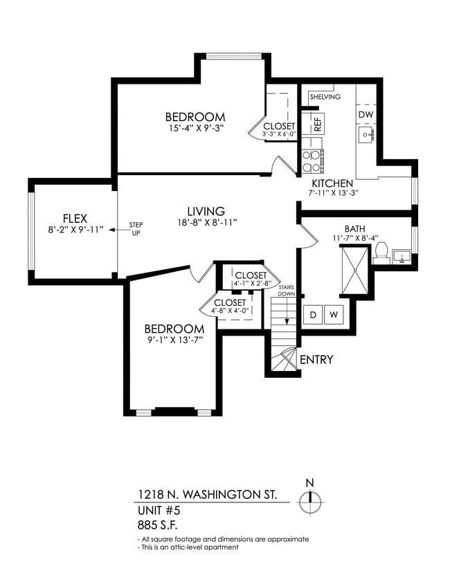 Floorplan - 1218 Washington