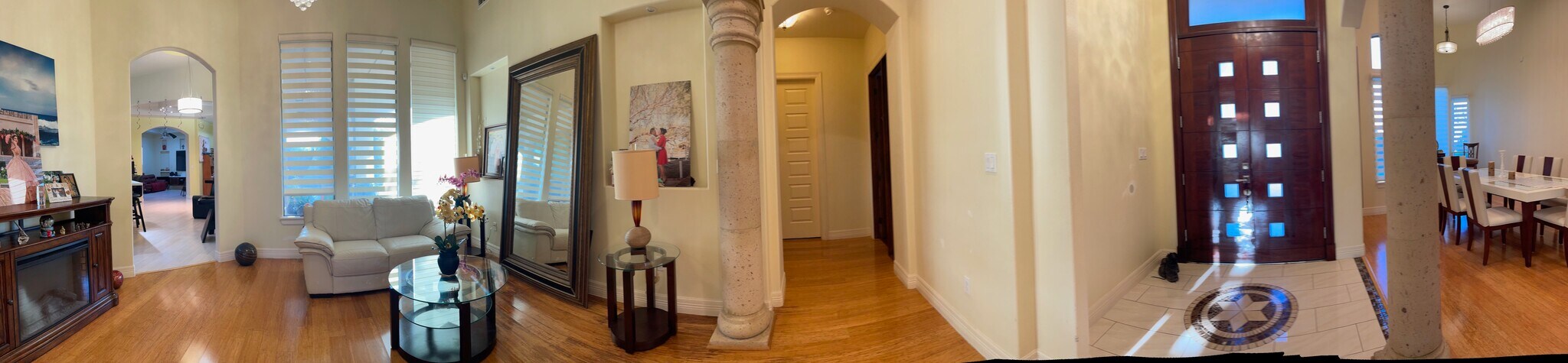 Hall towards master suite - 929 Richland Dr