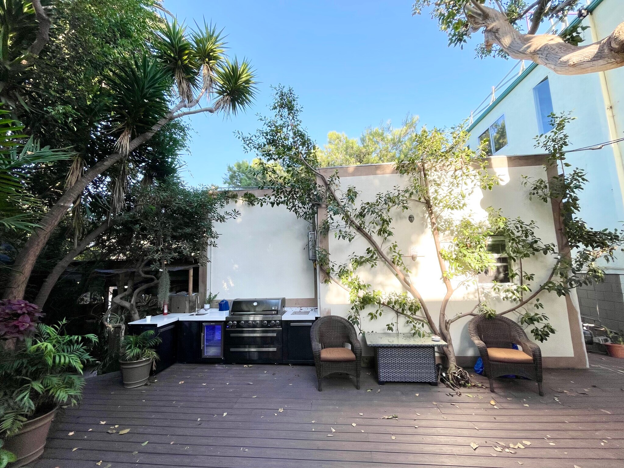 Shared courtyard with four other bungalows - 2918 Pacific Ave