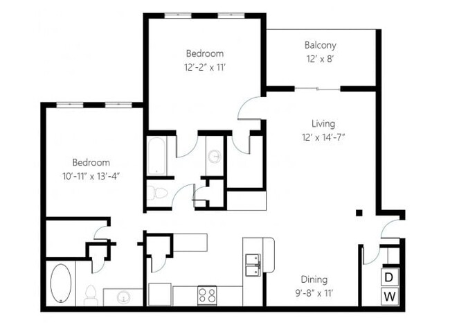 Floorplan - Memorial Creek