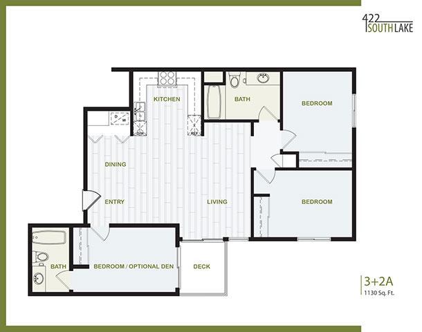 Floorplan - 422 South Lake