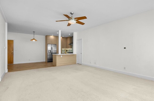 With this much space, there are endless furniture configurations, including a desk. - 2221 Ocean Ave