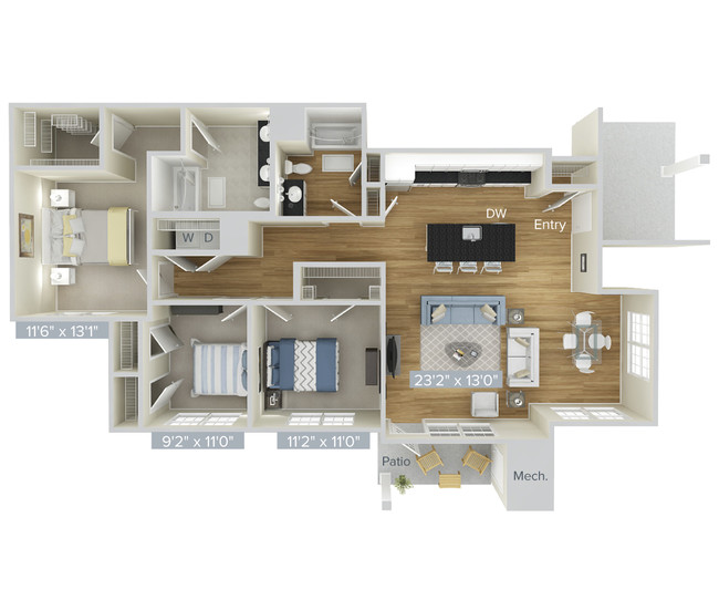 Floorplan - Avalon Somers