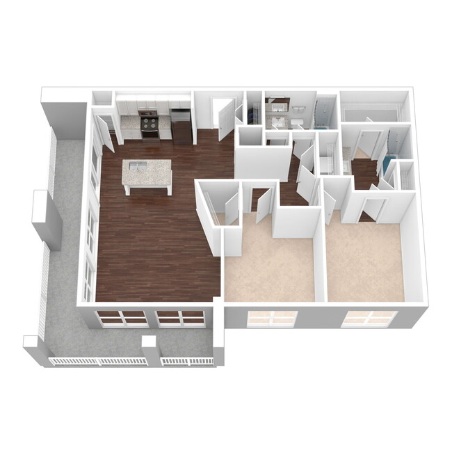 Floorplan - Lofts at Houston Central