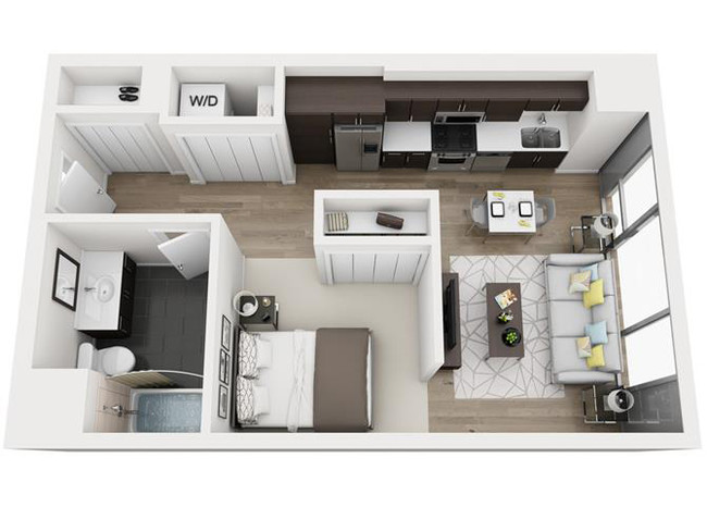 Floorplan - Halsted Flats