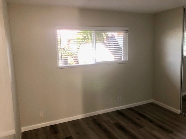 Front Bedroom - New Windows & Blinds - 16181 Ganges Lane #2, Huntington Beach, CA 92647