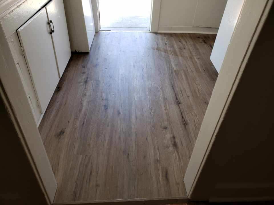 New Kitchen flooring - 1669 Locust St