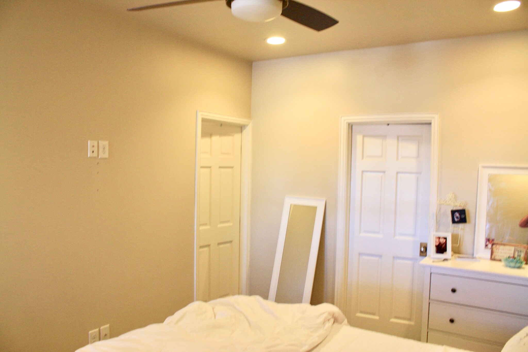 Primary Bedroom (door on left ensuite bathroom; door on right walk-in closet) - 1542 Gaylord St
