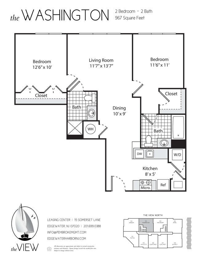 Floorplan - The View at Edgewater