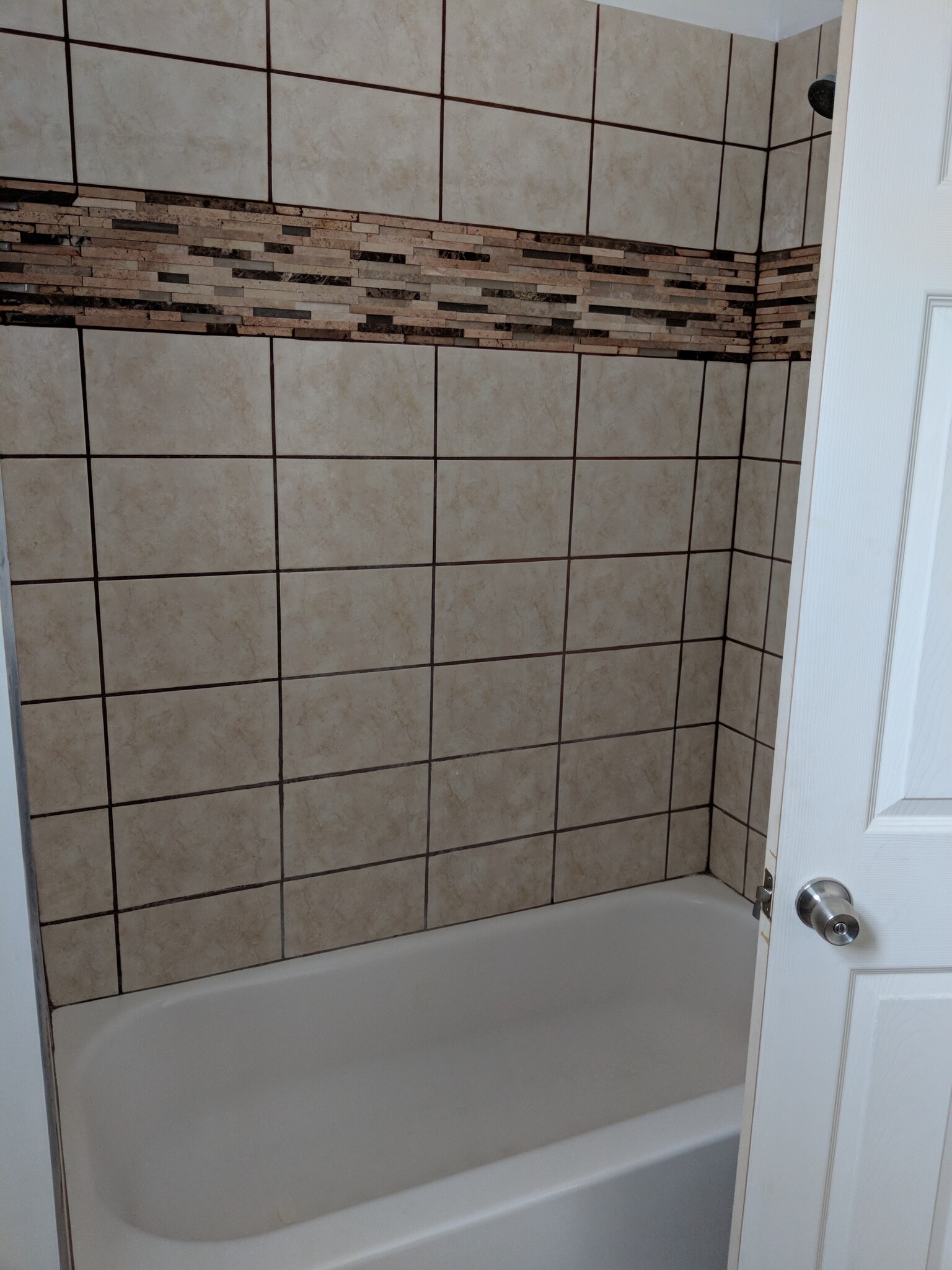 Bathroom Shower with Beautiful Tilework - 2825 W HAROLD ST