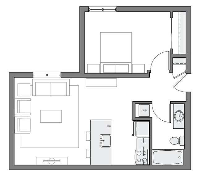Floorplan - CRN Crane Interbay Apartments