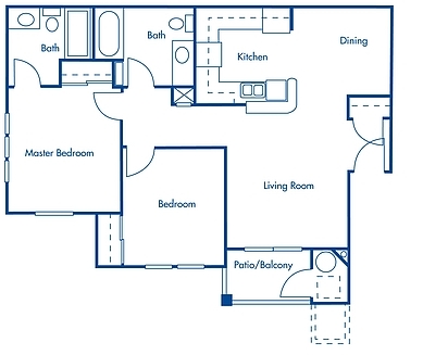 2BR/2BA - Arlington Creek