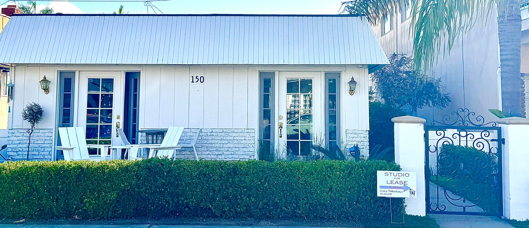 Building with gate - 150 Pomona Ave