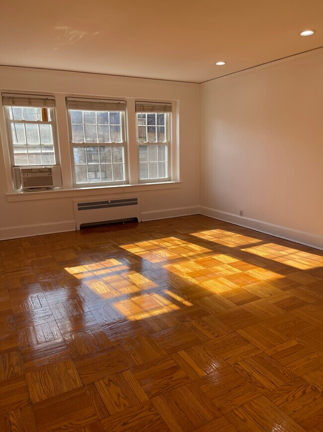 Large sun filled living room - 217 Prospect Ave